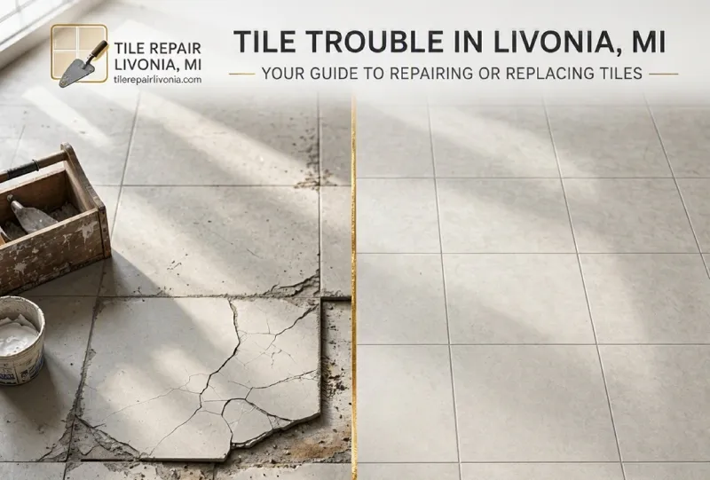Tile Trouble in Livonia, MI? Your Guide to Repairing or Replacing Tiles!